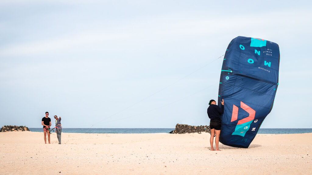 Kiteschulung am Strand- Redshark