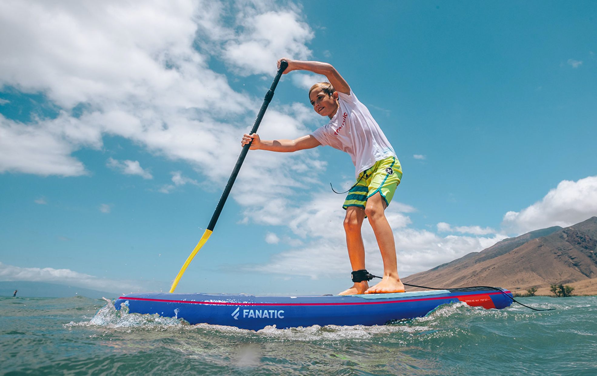 Kind auf den SUP - Redshark